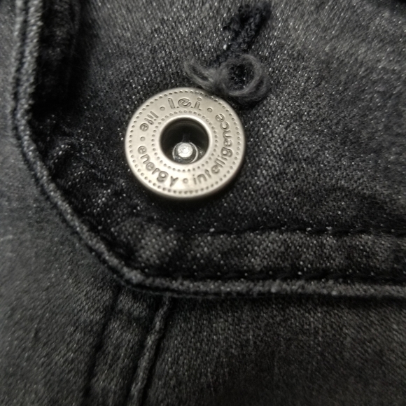 Lei jean jacket with hoodie + sleeves - Picture 10 of 11